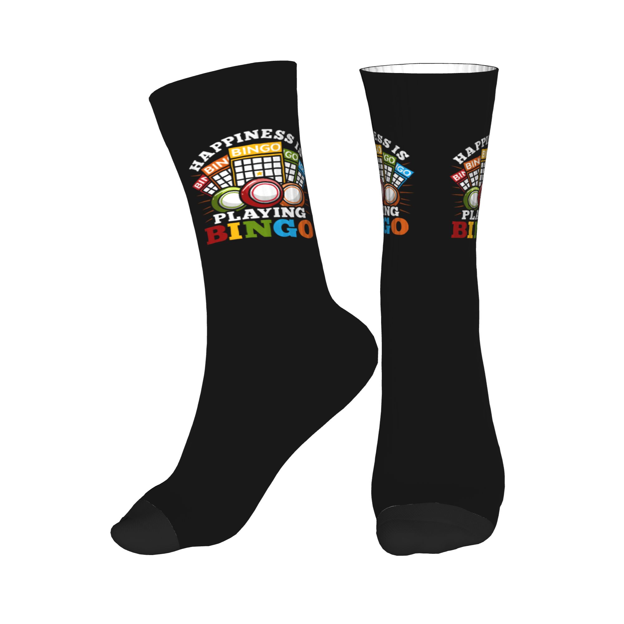 Dress Sock Men - Meias de Bingo da moda para