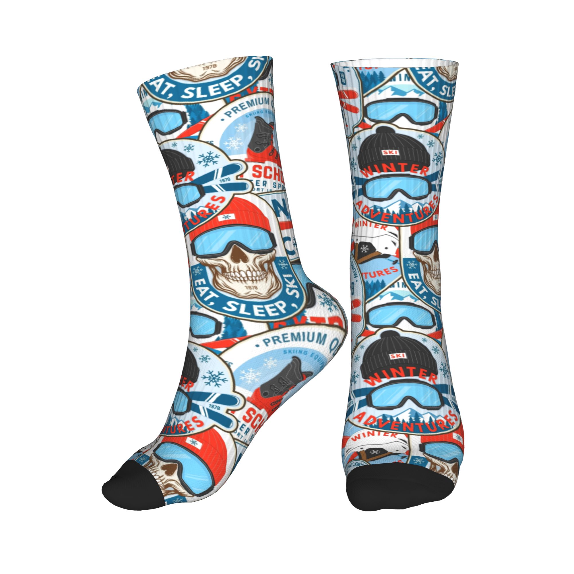 Dress Sock Men - Meias de Vestir Vintage Vermelhas e