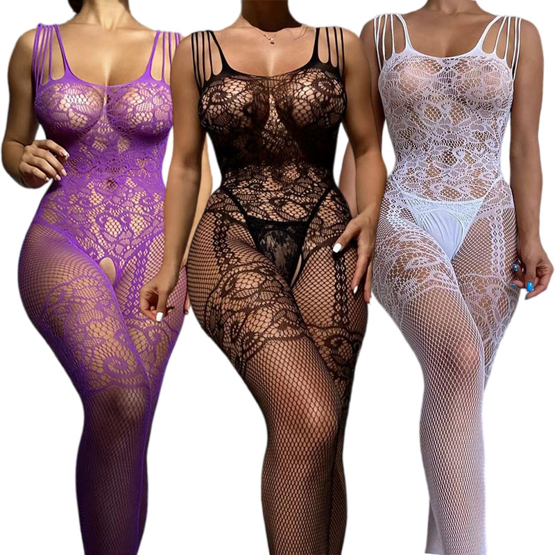 Fishnet Stocking Women - Lingerie Sexy Transparente para Mulheres, Meias
