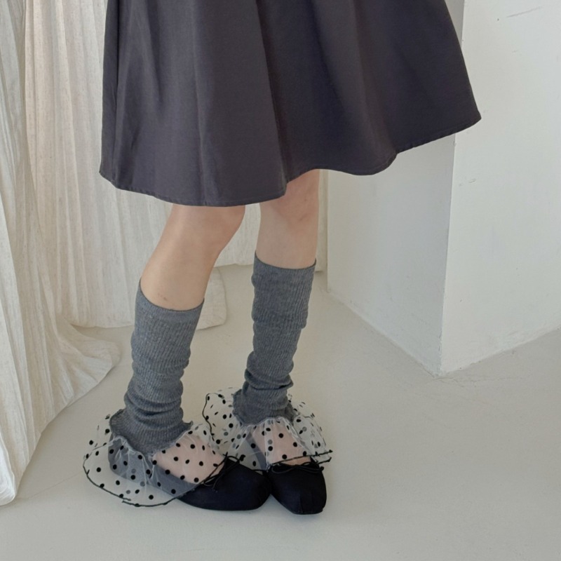 Boot Sock Slouchy - Polainas Estilo Ins Simplicity para Meninas,