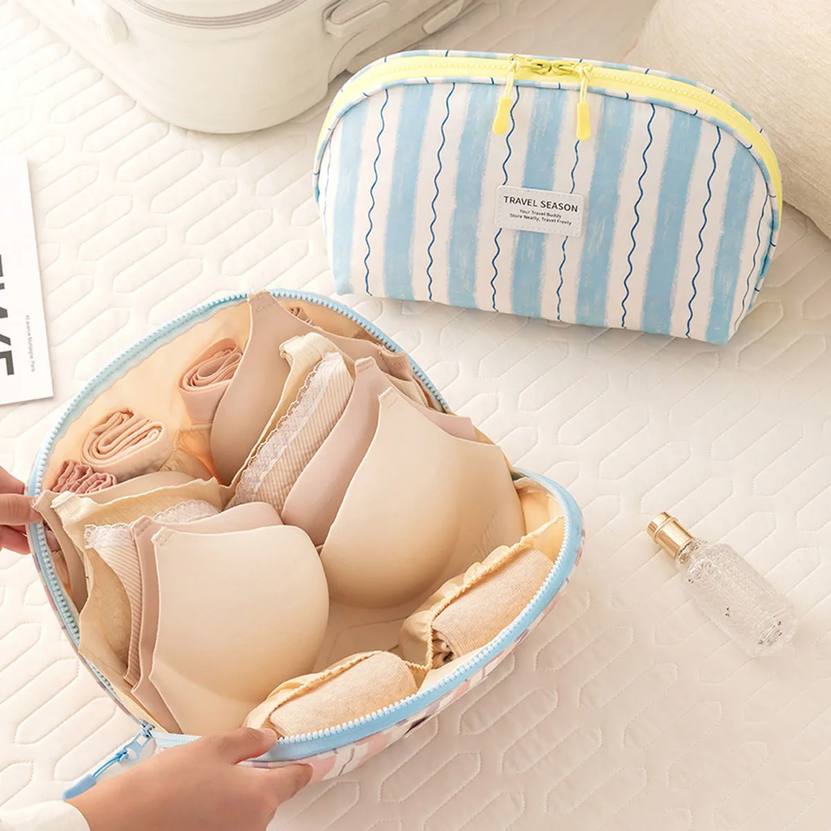 Sock Organizer Tray - Bolsa de armazenamento de roupas íntimas,