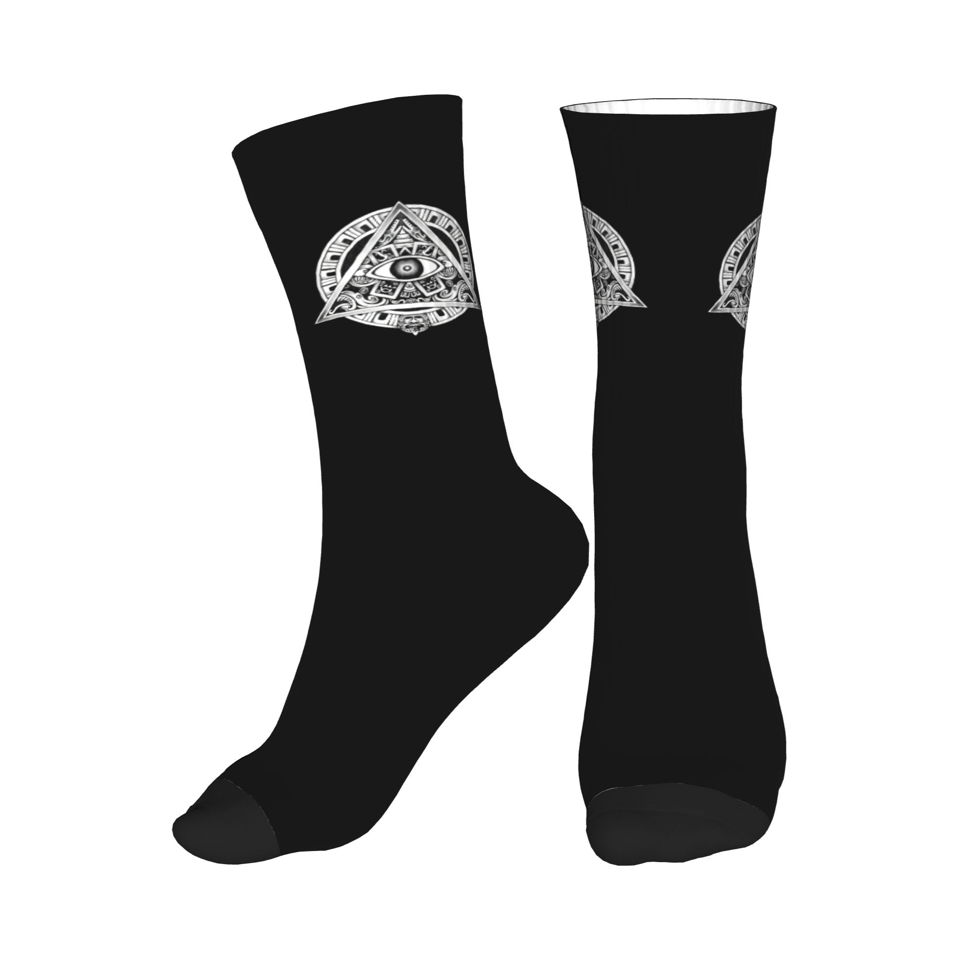 Dress Sock Men - Meias masculinas divertidas com símbolo antigo