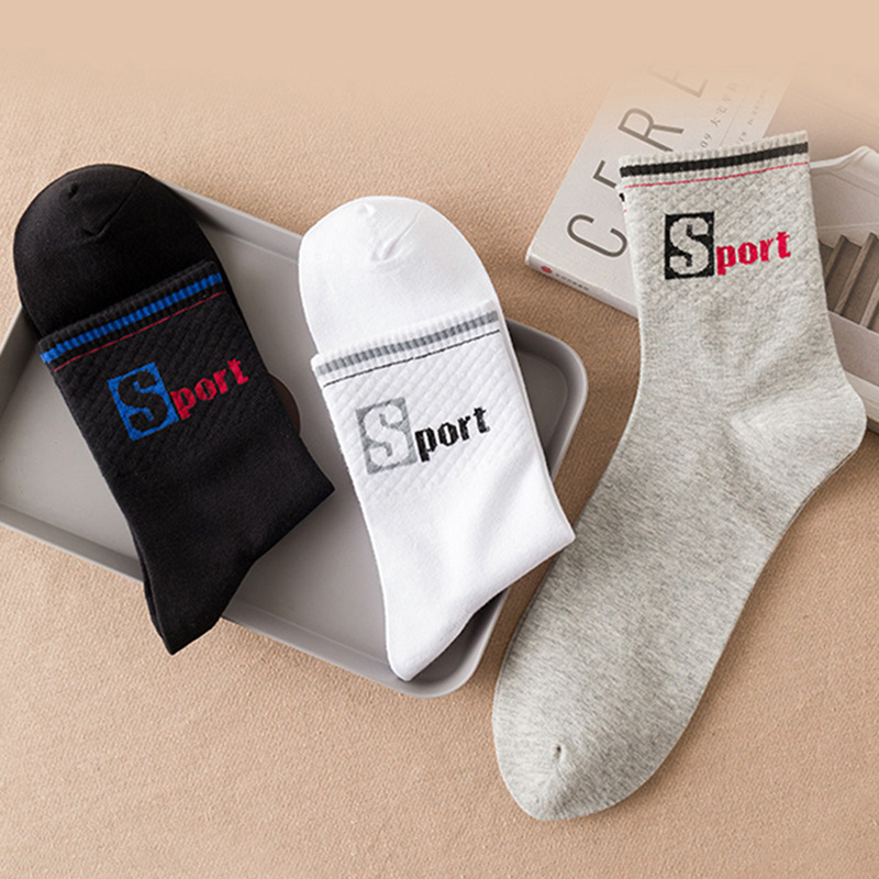3 pares/pacote grandes meias u - Cotton Crew Sock Pack avaliação e preço