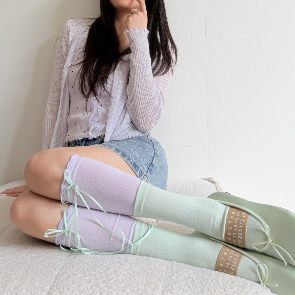 Meias Femininas Estilo Balletc - Boot Sock Slouchy avaliação e preço