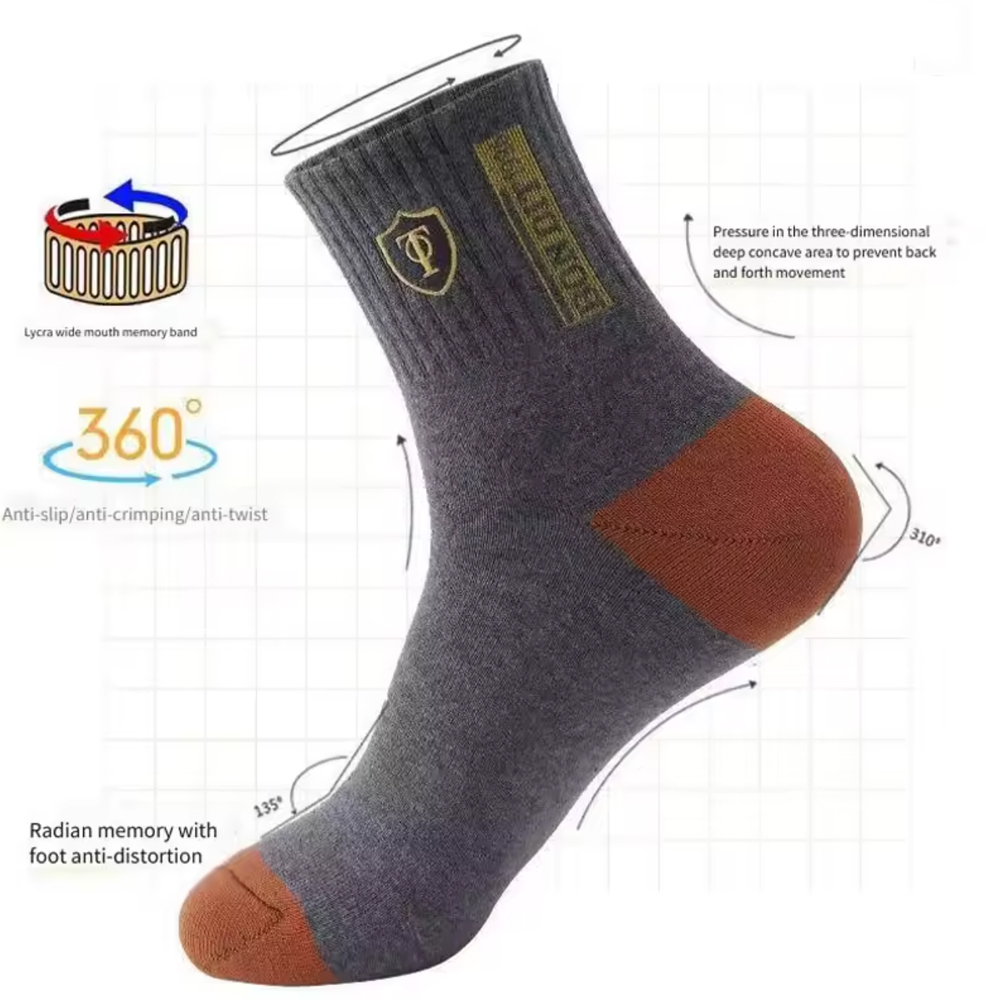 Meias Térmicas Premium para Ho - Cotton Crew Sock Pack avaliação e preço