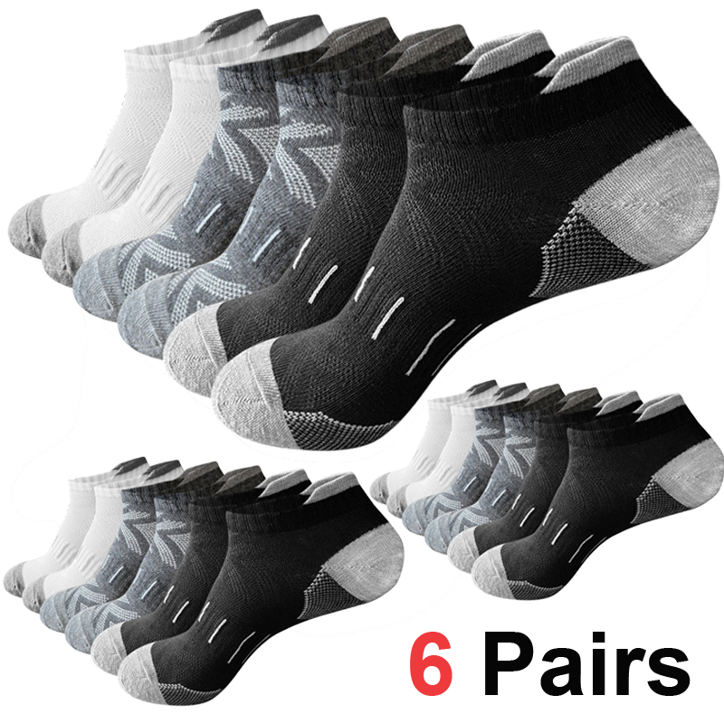 6/12 Pares de Meias Esportivas - Ankle Sock Low Cut avaliação e preço
