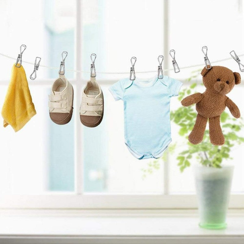 10/50 Peças Clipes de Aço Inox - Sock Organizer Tray avaliação e preço