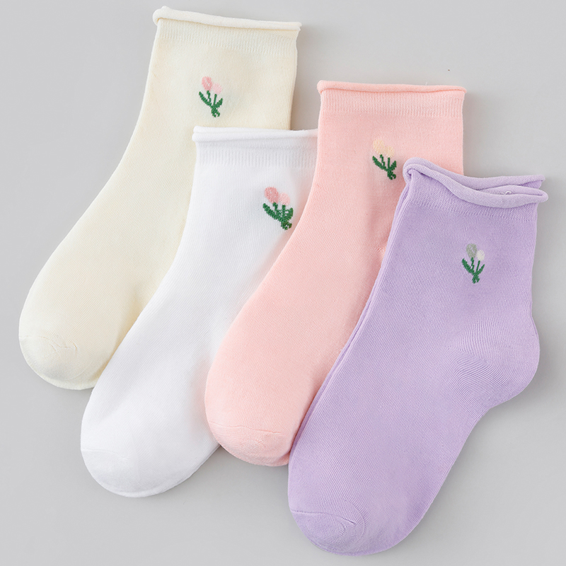 Pacotes de 4/8/12 Meias Florai - Cotton Crew Sock Pack avaliação e preço