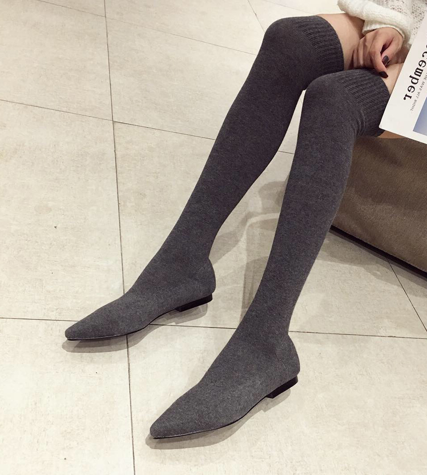 Aiykazysdl 2024 outono gatinho - Boot Sock Slouchy avaliação e preço