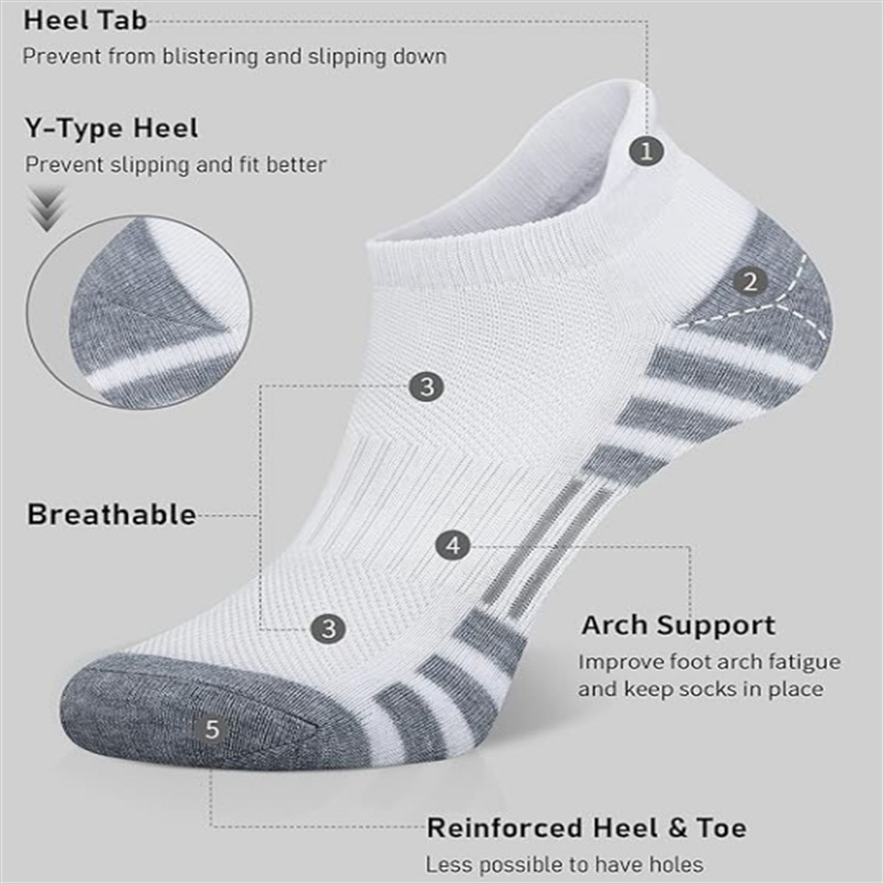 Meias de pelúcia unissex, 6/24 - Ankle Sock Low Cut avaliação e preço