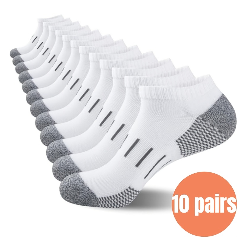 10 Pares de Meias Masculinas d - Ankle Sock Low Cut avaliação e preço